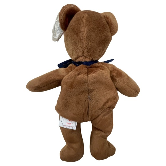 RARE. ERROR TAG 1993 Ty Beanie Baby “Teddy” #4052 Cranberry  “ Teddy” 1993  Authentic 1993 Beanie Baby